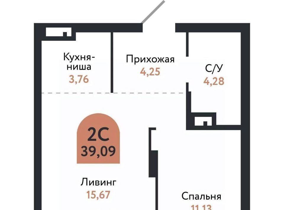 квартира г Томск р-н Ленинский Черемошники ул Бердская 14/3 фото 2