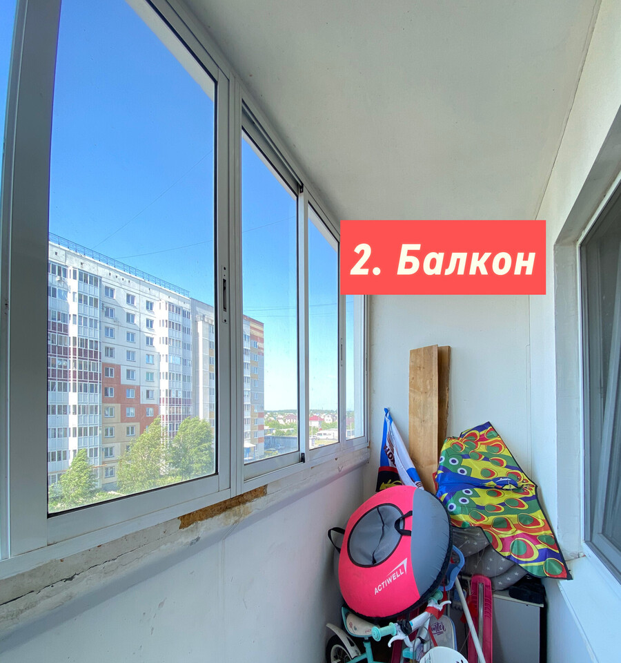 квартира г Омск ул 21-я Амурская 37 Новый Амур м-н фото 8
