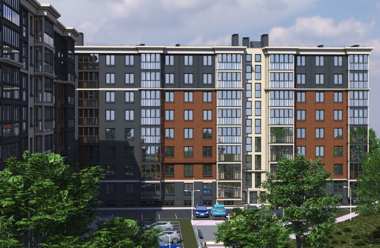 квартира г Калининград р-н Московский ул. Толстикова, д. 36, корп. 2 фото 3