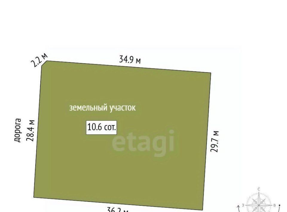 земля г Тюмень р-н Центральный снт Факел 2-я линия, 112 фото 3