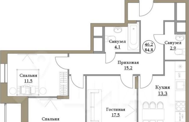 метро Преображенская площадь ул Краснобогатырская 40к/1 фото