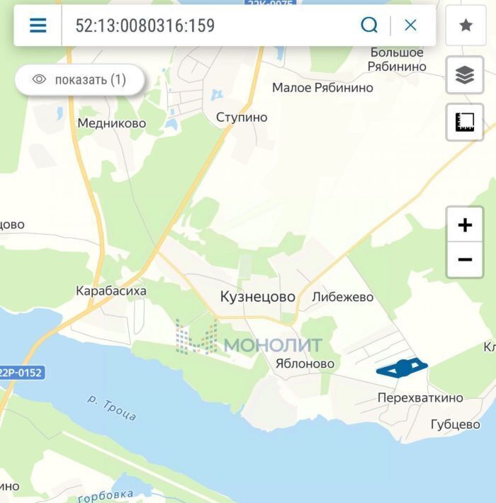земля р-н Чкаловский г Чкаловск Яблоньки на Троце кп, ул. Солнечная фото 4