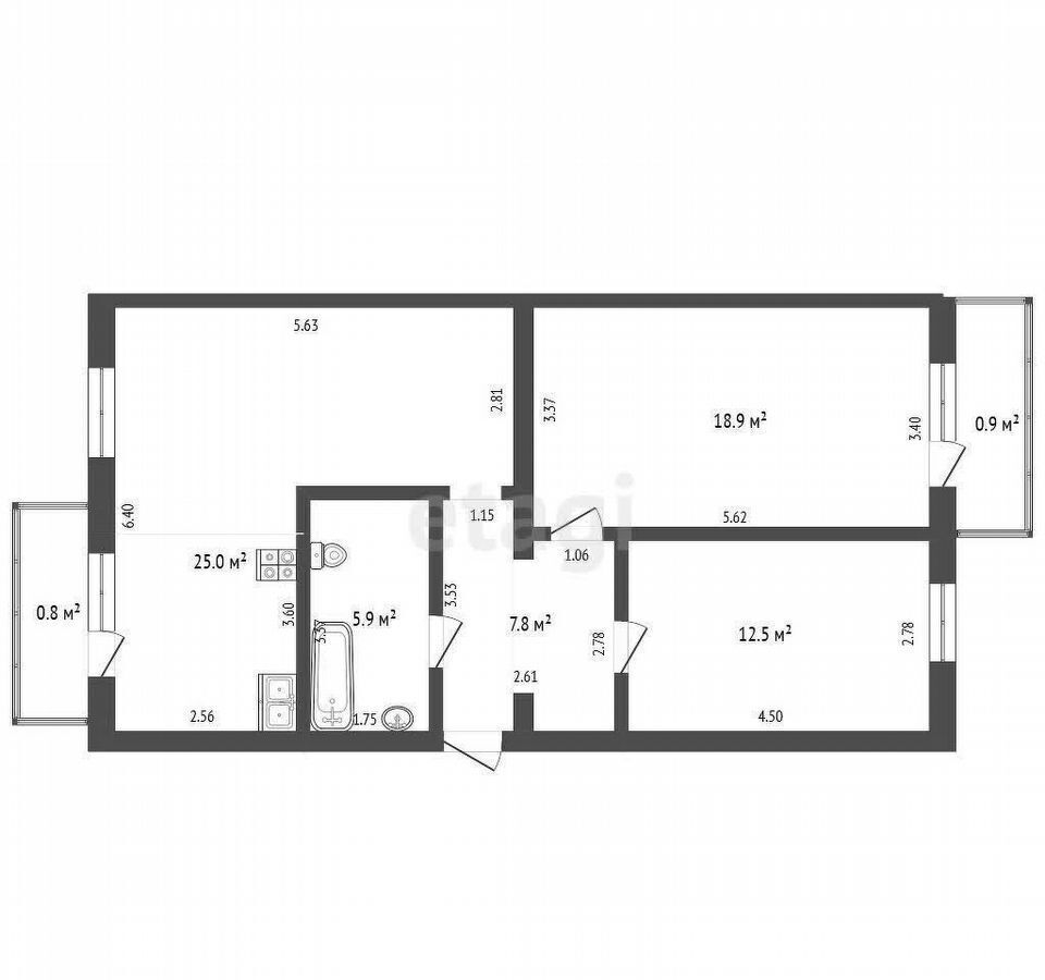 квартира г Феодосия ш Симферопольское 24г фото 23