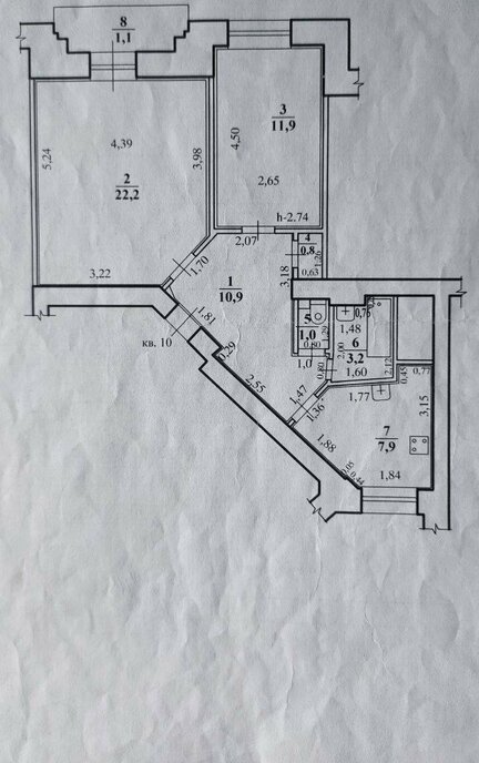 квартира г Чита ул Ленина 52 фото 17