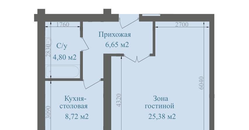 квартира г Абакан п Нижняя Согра ул Буденного 78 фото 2
