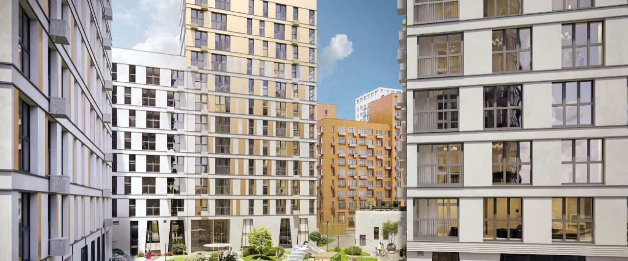 квартира г Москва метро Бунинская аллея ЖР «Дзен-кварталы» 2/4 фото 4