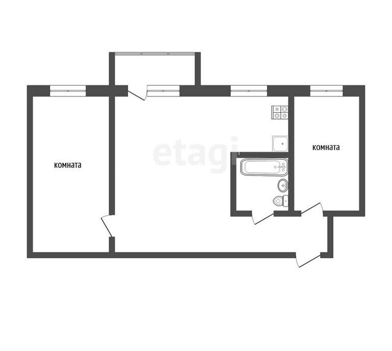 квартира г Петропавловск-Камчатский ул Владивостокская 47/1 фото 1