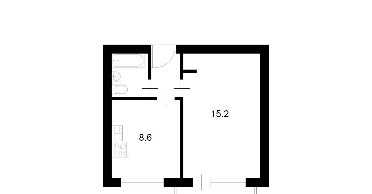 квартира г Курск р-н Центральный ул Карла Маркса 14 фото 2