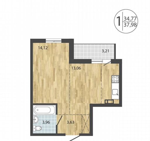 квартира р-н Свердловский ул Академическая 2/3 фото