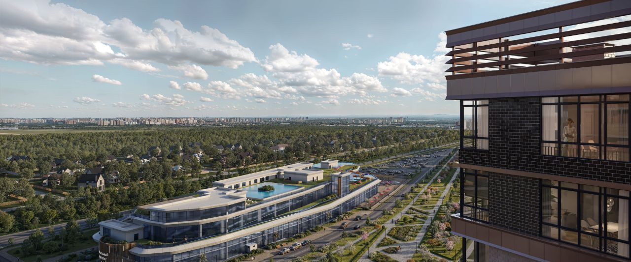 квартира г Краснодар р-н Прикубанский ЖК "Догма Парк" фото 6