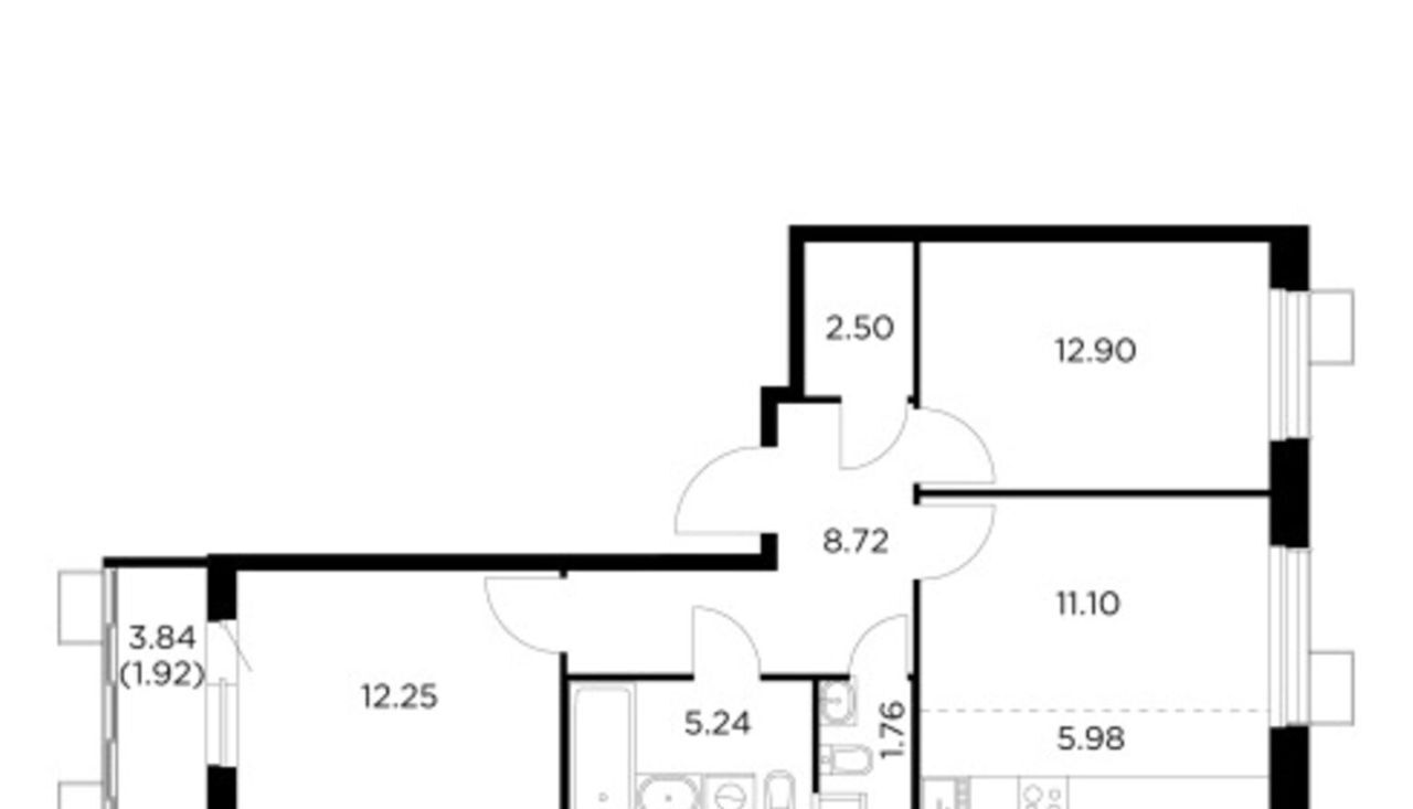 квартира г Пушкино ул Антона Ветчинова 3к/1 Медведково фото 1