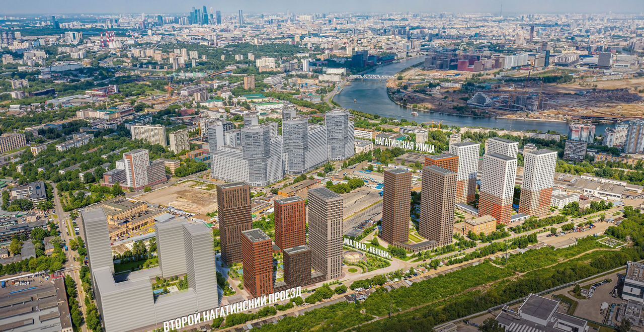 квартира г Москва метро Нагатинская Второй Нагатинский корп. 1. 2 фото 1