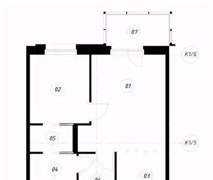 квартира г Казань Яшьлек ул Гаврилова 7к/1 фото 2