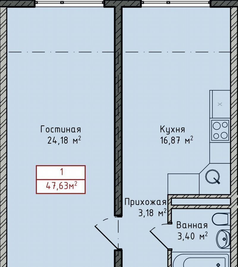 квартира г Махачкала р-н Кировский ул Даганова 136 фото 2