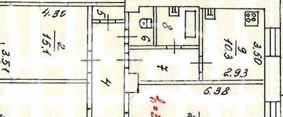 квартира г Краснокамск ул Чапаева 44 фото 22