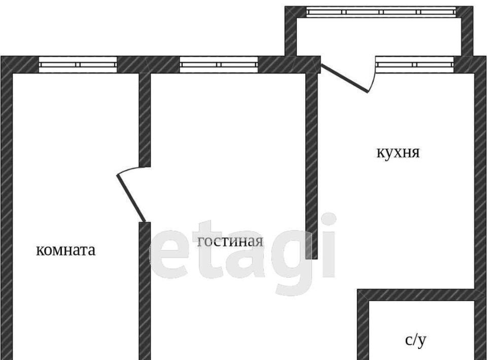 квартира г Хабаровск р-н Краснофлотский ул Трехгорная 63б фото 2