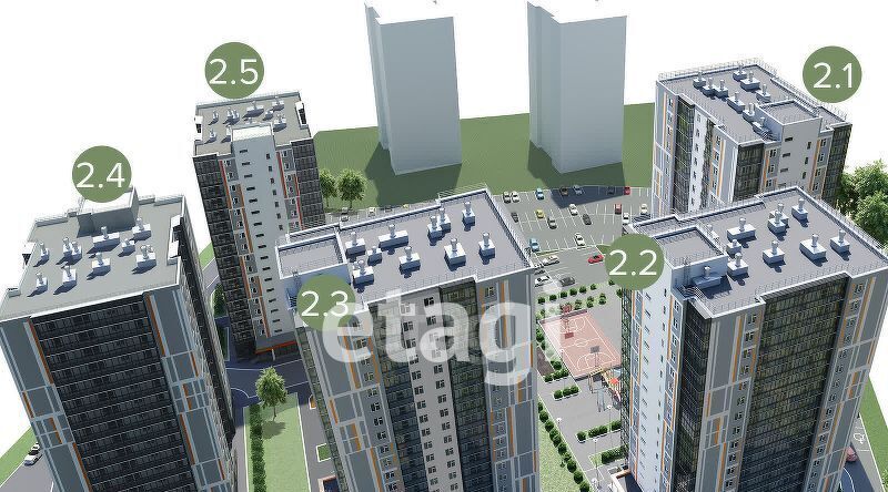 квартира г Красноярск р-н Кировский ЖК «Мичурино» фото 4