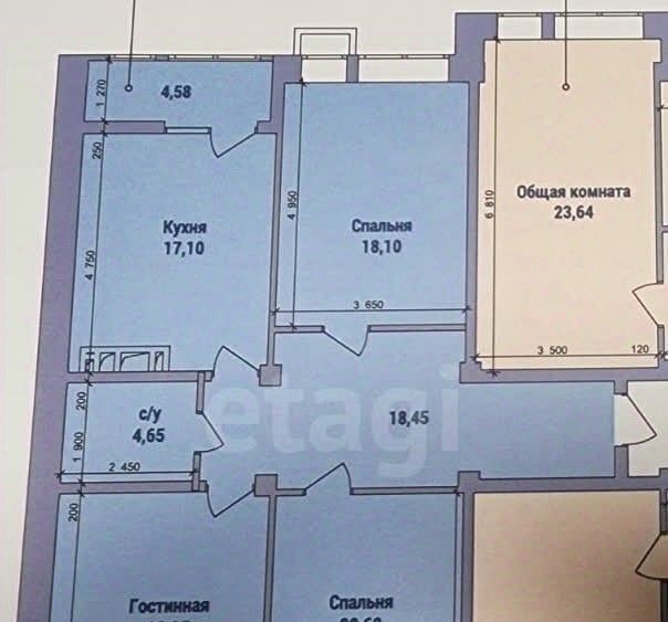 квартира г Махачкала ул Генерала Омарова 11в Советский фото 2