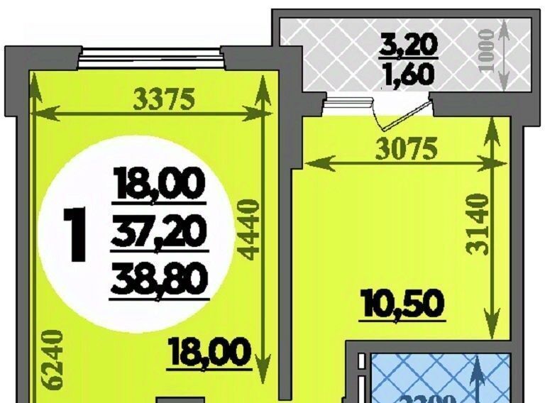 квартира г Краснодар р-н Прикубанский ул Героев-Разведчиков 11/2 фото 1