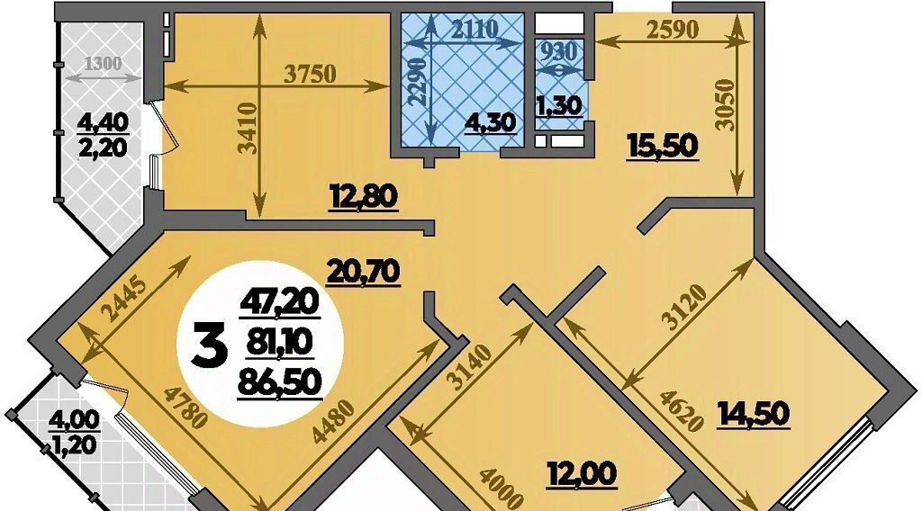 квартира г Краснодар р-н Прикубанский ул Героев-Разведчиков 11/2 фото 1