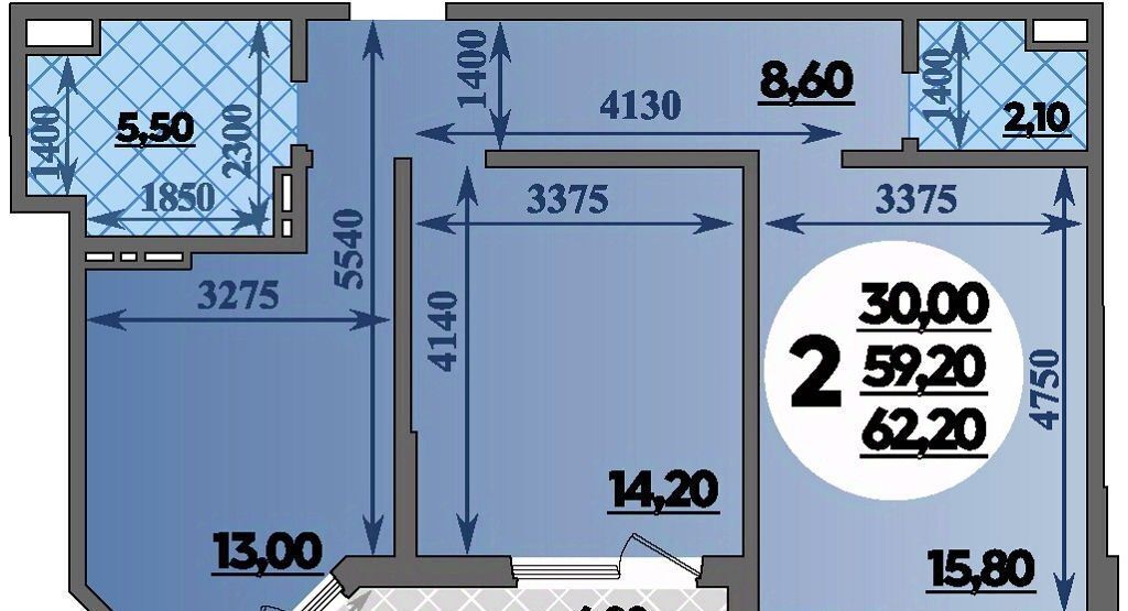 квартира г Краснодар р-н Прикубанский ул Героев-Разведчиков 11/2 фото 1