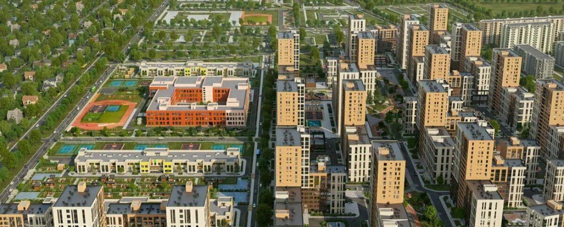 квартира г Краснодар р-н Прикубанский Народные Кварталы жилой комплекс фото 3