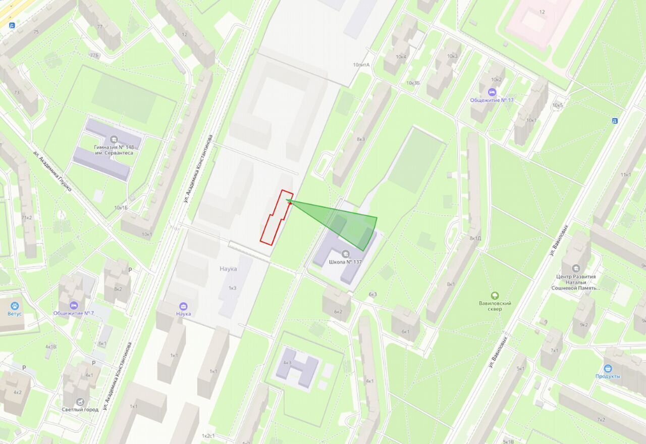 свободного назначения г Санкт-Петербург метро Академическая ул Академика Константинова 1к/1 фото 7