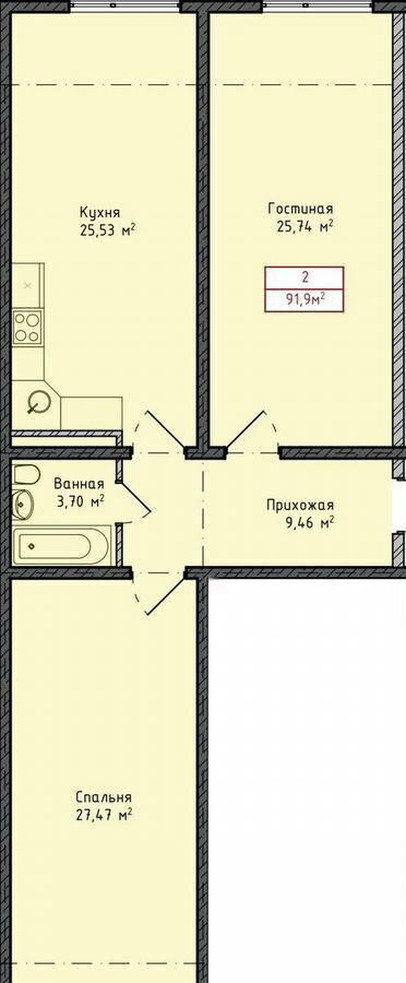квартира г Махачкала р-н Кировский ул Даганова 138 фото 2