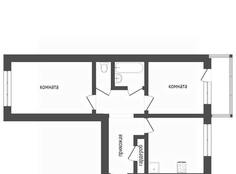 квартира г Тобольск мкр 4 35б фото 2
