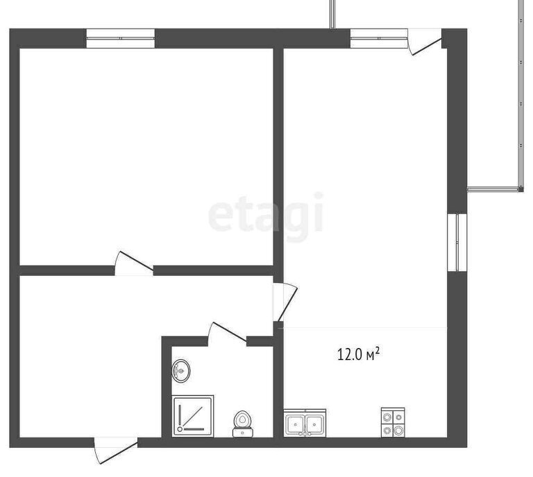 квартира г Тамбов ул Красная 2 фото 1