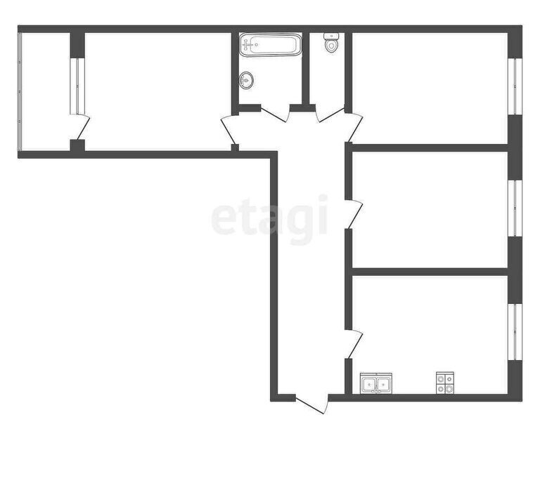 квартира г Тамбов ул Чичканова 131 фото 1