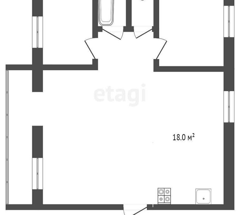 квартира г Тамбов ул Ленинградская 9к/3 фото 1