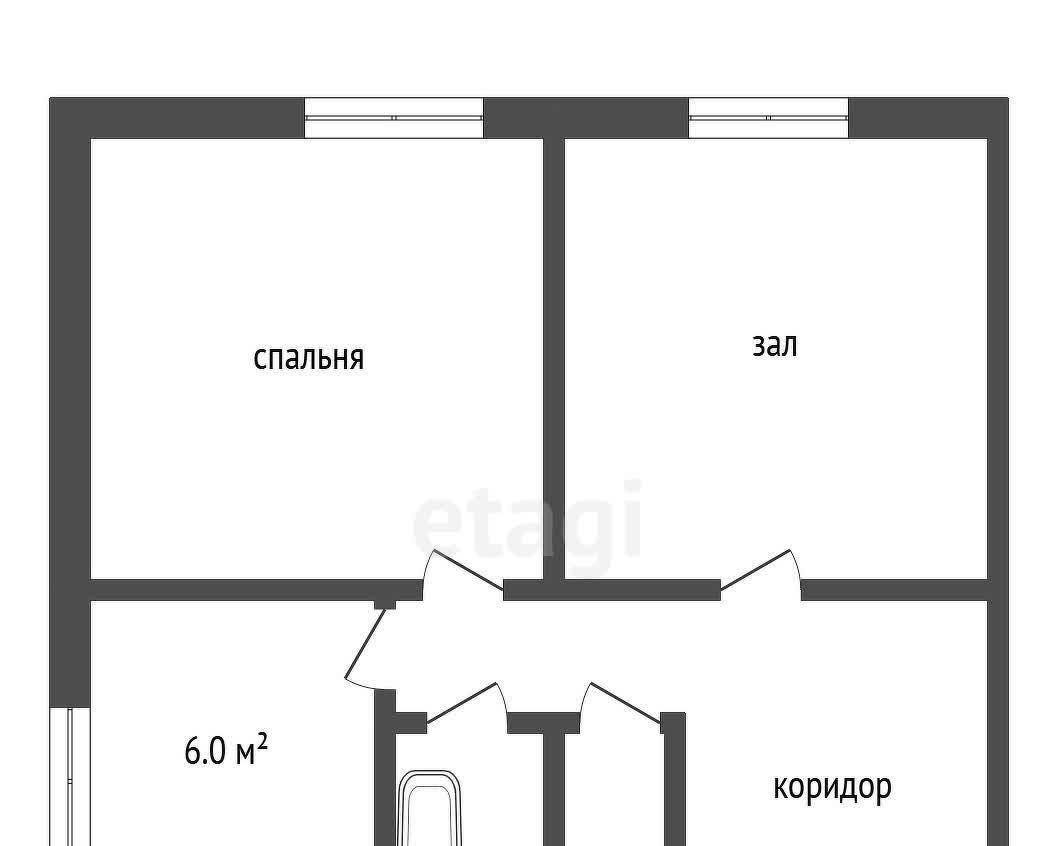 квартира г Мичуринск ул Киевская 2 фото 21