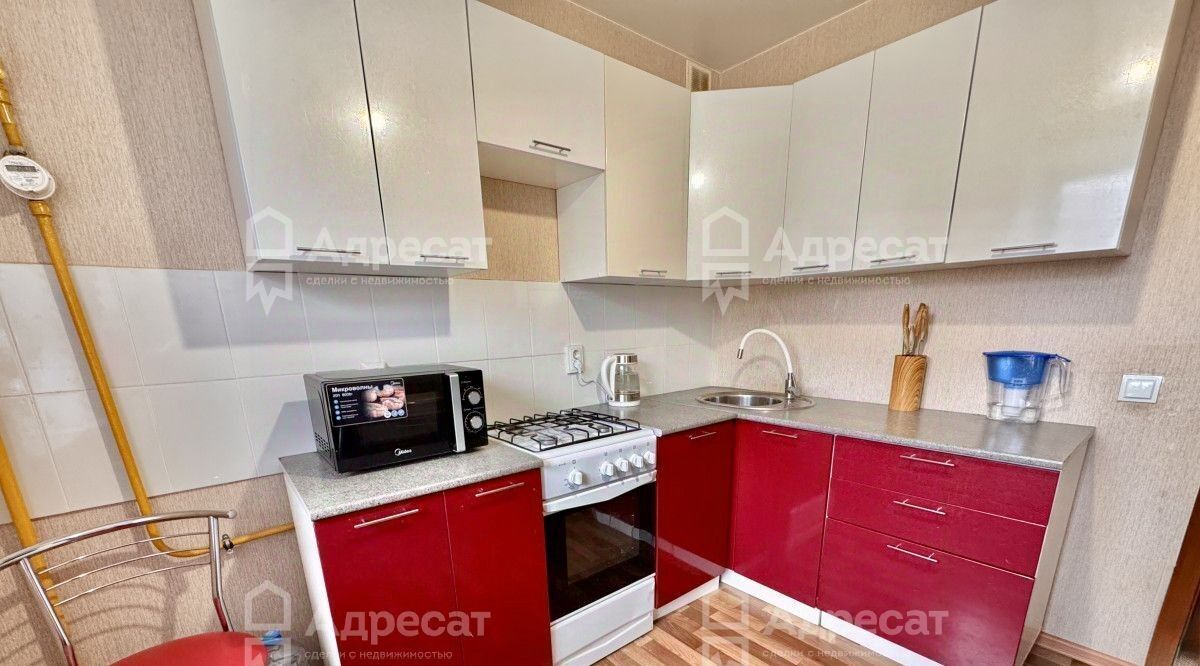 квартира г Волгоград р-н Советский пер Удмуртский 2 фото 4
