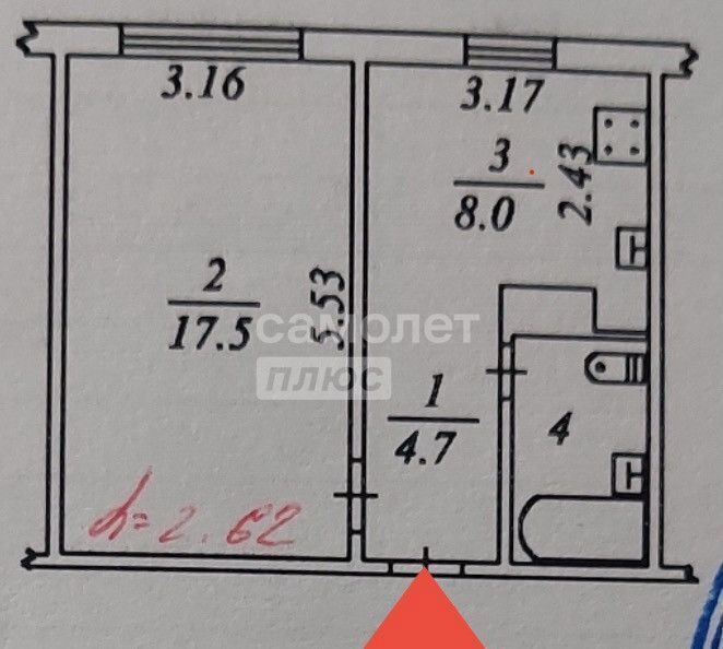 квартира г Ноябрьск ул Космонавтов 22 Тюменская обл. фото 26