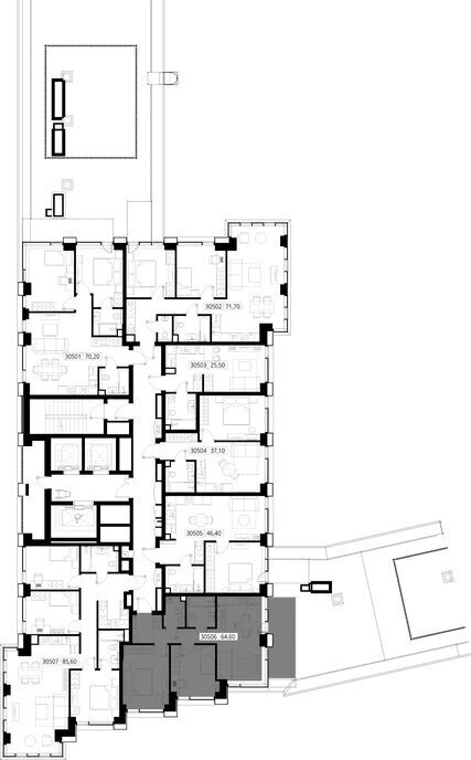 квартира г Москва метро Тушинская ЖК Ситизен, к 3 фото 2