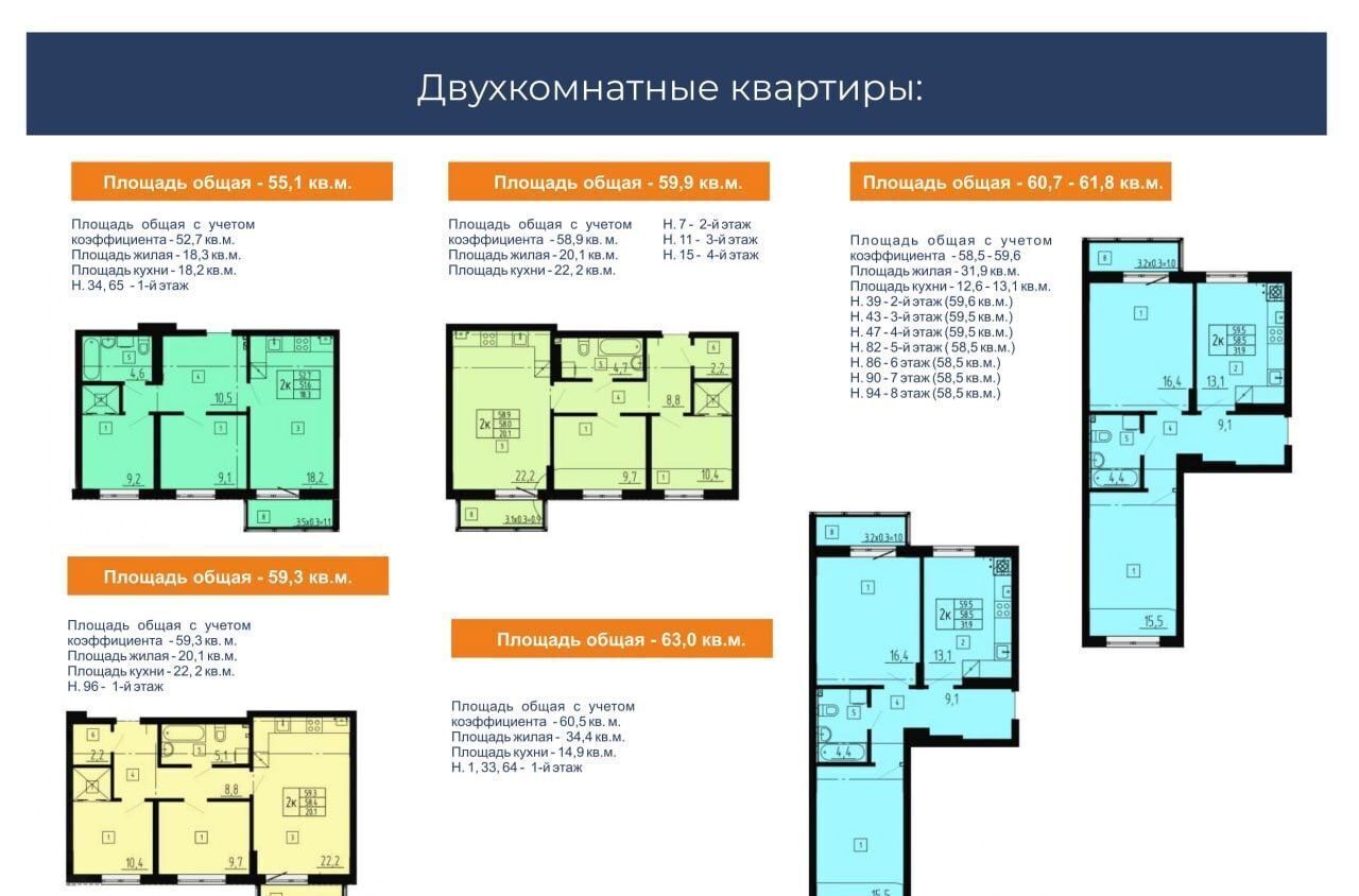 квартира г Калининград р-н Московский ул Подполковника Емельянова 1 фото 12