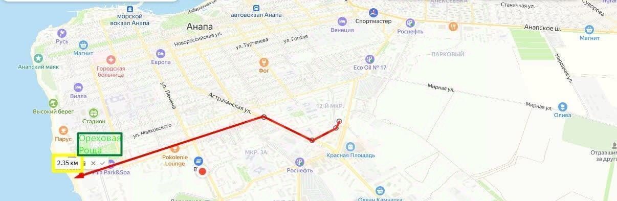 квартира р-н Анапский г Анапа ул Стахановская 19к/4 фото 7