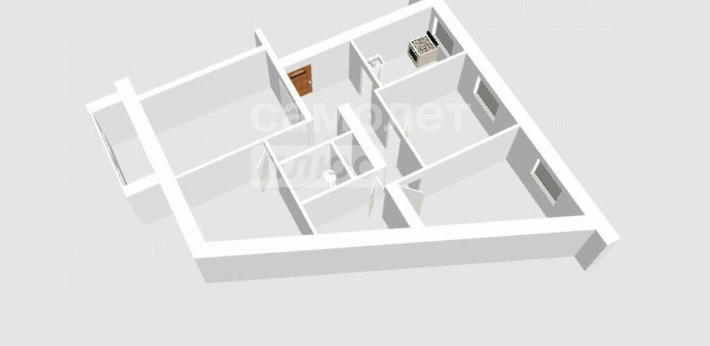 квартира г Октябрьский 34-й микрорайон 10 фото 15