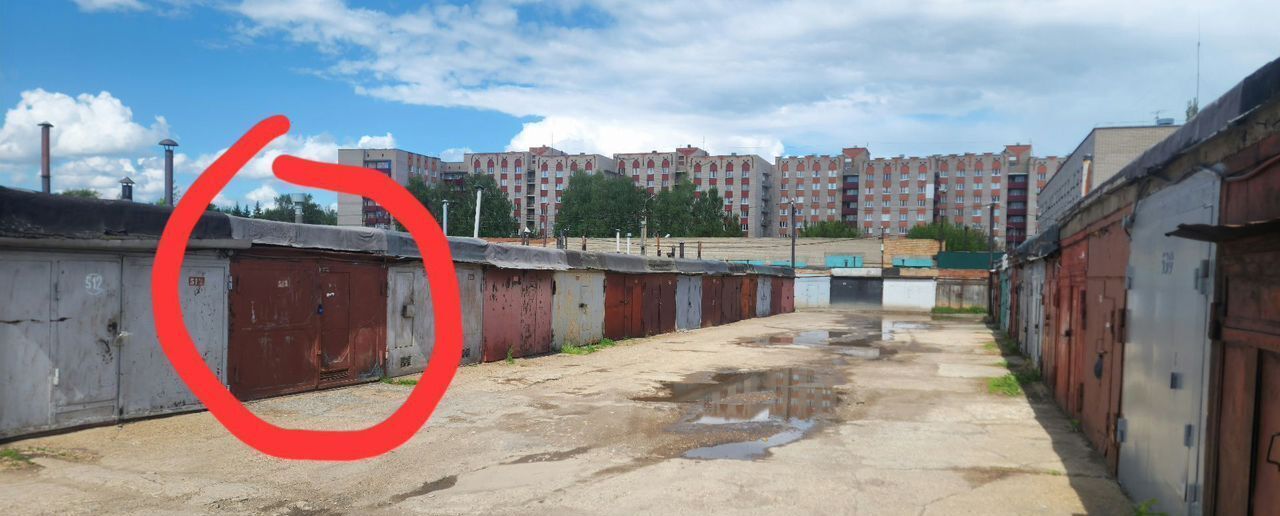 гараж р-н Нижнекамский г Нижнекамск Республика Татарстан Татарстан, муниципальное образование Нижнекамск, квартал 36А фото 1