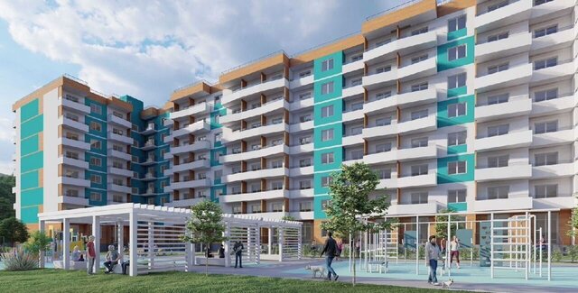 ул Айвазовского 8 Комплекс апартаментов «Бирюзовый квартал» фото
