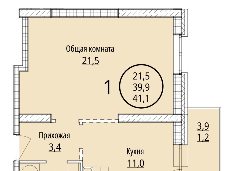 квартира г Хабаровск р-н Железнодорожный ул Редько 12 ЖК Город 4212 фото 1