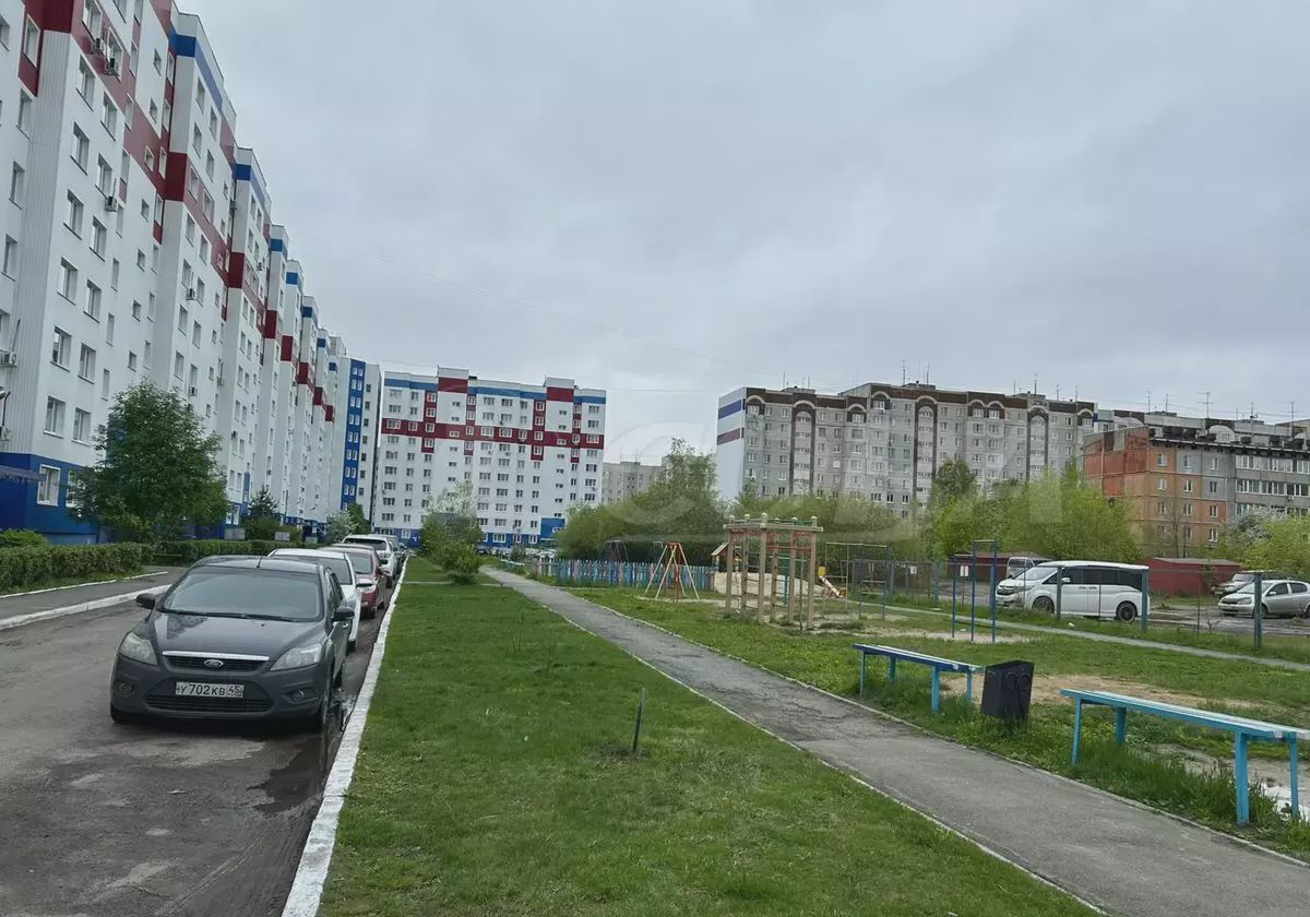 квартира г Курган мкр 5-й ЖК «Снегири» р-н Заозерный, жилой район Заозёрный, 16к 3 фото 19