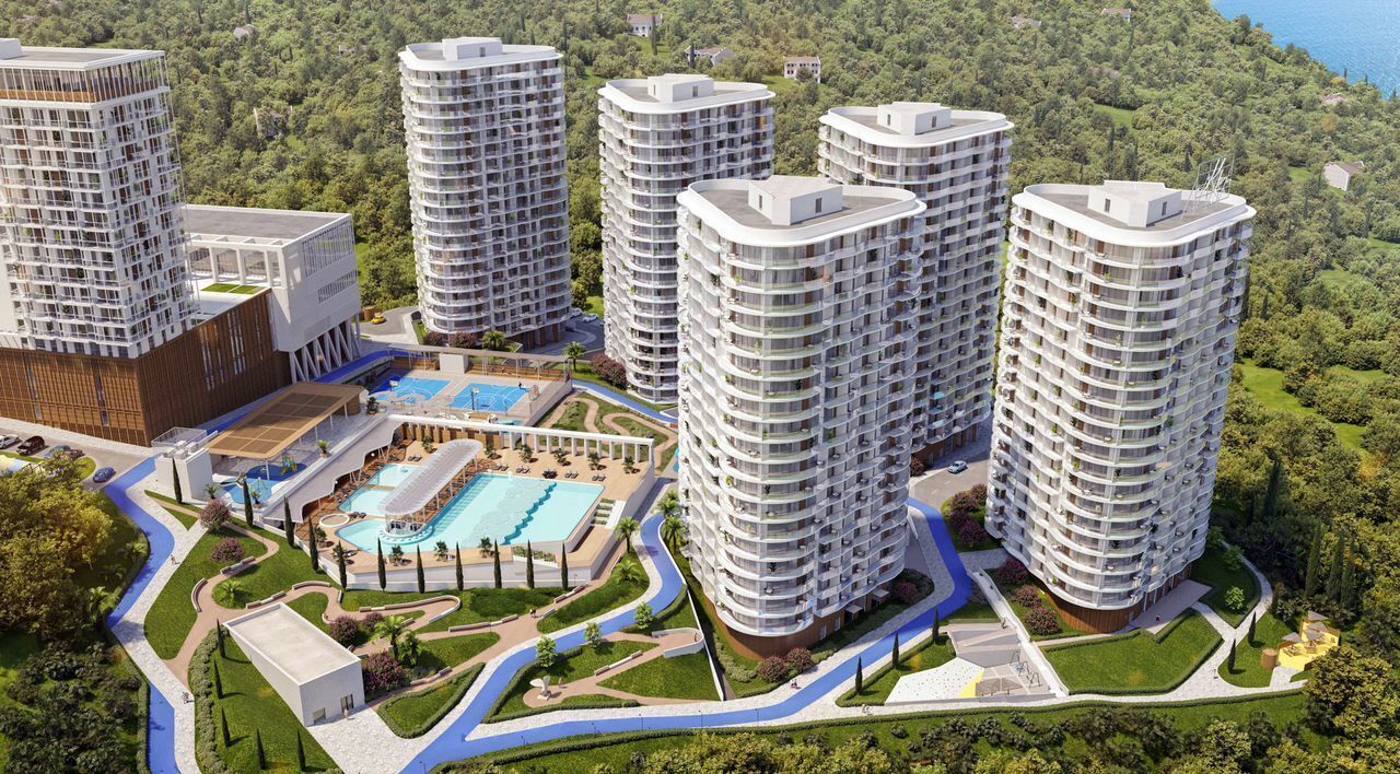квартира г Алушта ул Западная 4 апарт-комплекс «Крымская Резиденция» корп. 7 фото 4