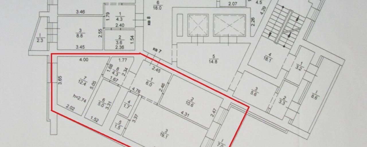квартира г Томск р-н Октябрьский ул Ивана Черных 117а фото 21