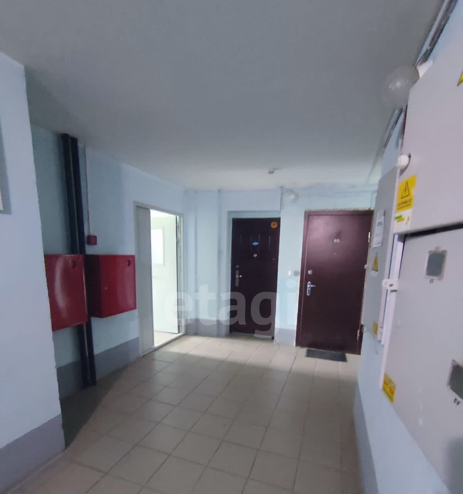 квартира г Томск р-н Ленинский Каштак микрорайон Каштак-4 пр-кт Мира 41а м-н фото 14
