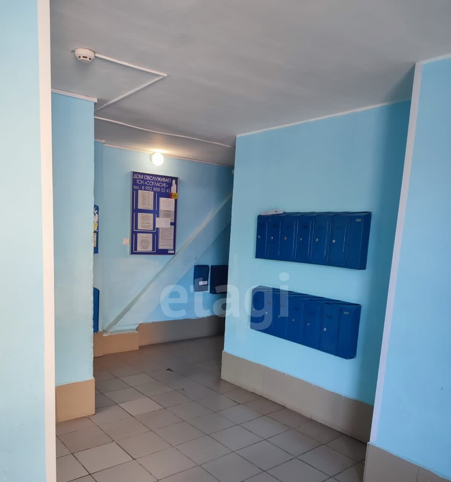 квартира г Томск р-н Ленинский Каштак микрорайон Каштак-4 пр-кт Мира 41а м-н фото 17