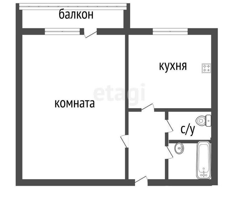квартира г Курган ул Аргентовского 40 фото 1