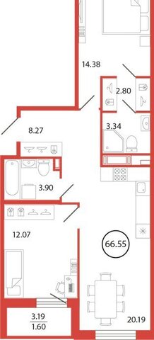 метро Девяткино Бугровское городское поселение, жилой комплекс Энфилд фото