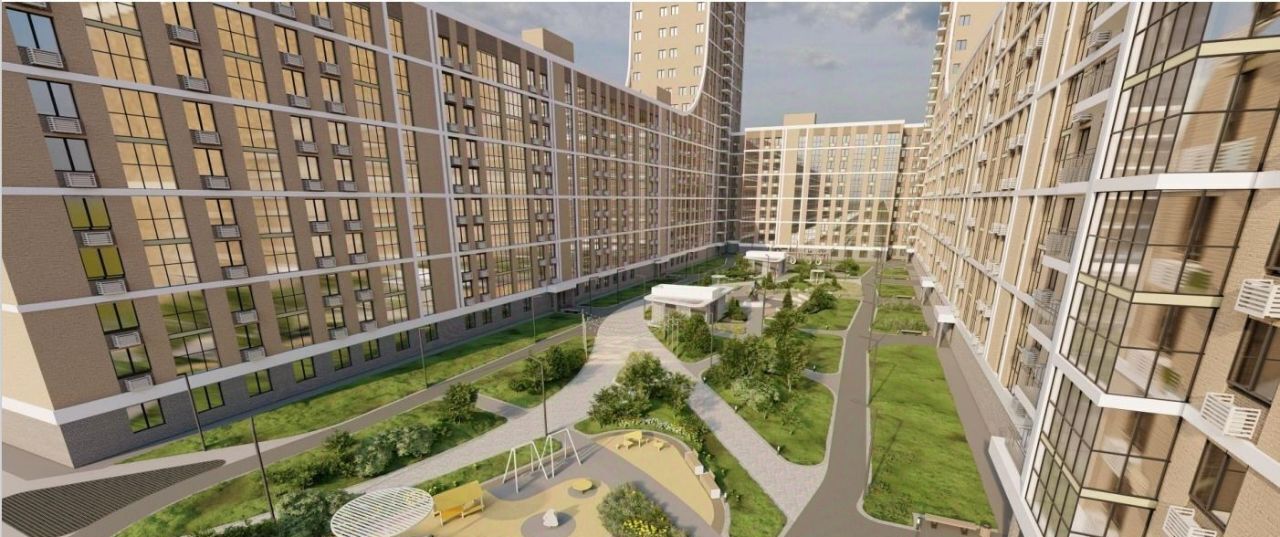 квартира г Новосибирск метро Площадь Гарина-Михайловского р-н Ленинский Лесоперевалка ЖК «Ясный берег» город-парк фото 10